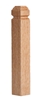 #941 Intermediate Red Oak Corner Base Block 1-1/8" x 1-1/8" x 7"