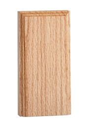 #926 Poplar Plinth Block 1-1/16" x 4-1/4" x 6-1/2"